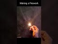 Making a SuperNova FIrework #shorts