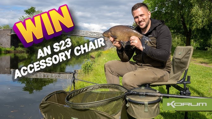 Korum Compact Accessory Chair - #Feederfishing #coarsefishing #korum #carp  #tench #bream #barbel 