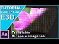 Transforma imágenes en MUROS 3D – Tutorial Element 3D en After Effects