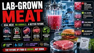 🥩🧫 Lab-Grown Meat | The Future of Sustainable Food Production 🌍🔬