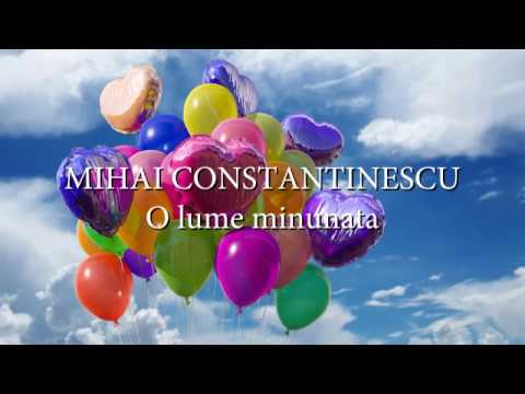 Constantinescu - O lume (versuri, karaoke) - YouTube