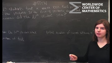 PotW: Math Test [Combinatorics]