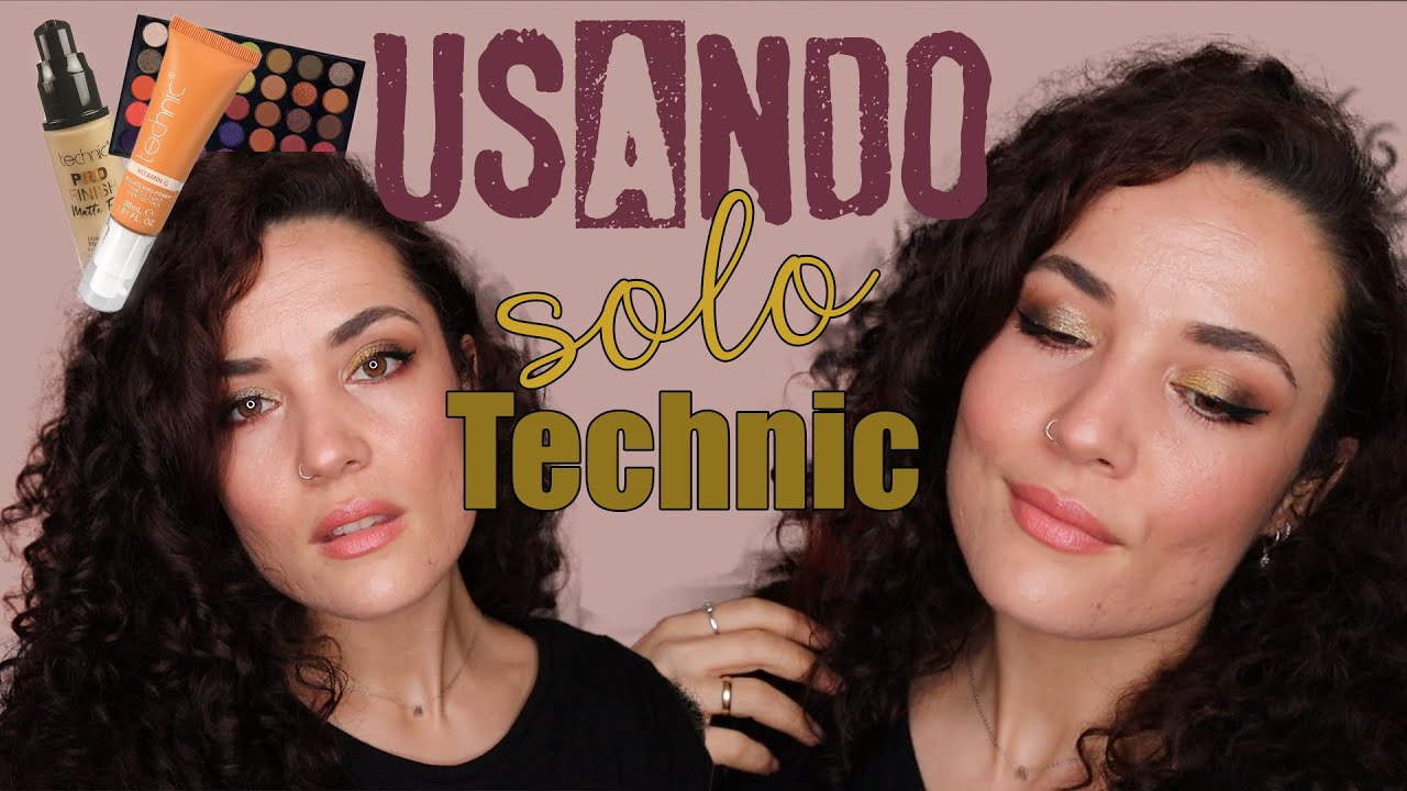 Maquillaje solo de TECHNIC /Me encanta!! Con varias joyitas de la marca / MiMundoBeauty
