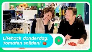 Lifehack Donderdag: Makkelijk tomaten snijden! 🍅 | Radio 10