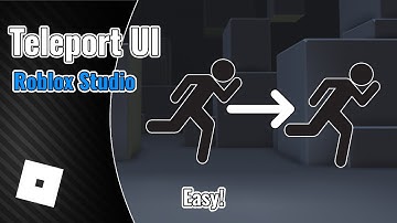 How to Make a Teleport GUI in Roblox Studio