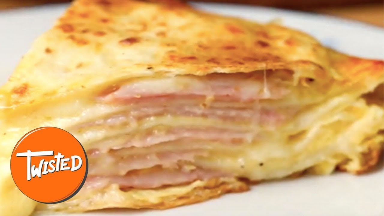 How To Make French Toast ‘Crepe’ Cake – Sweet vs Savory | Twisted 