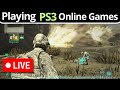 Playing PS3 Games Online With Viewers!!
