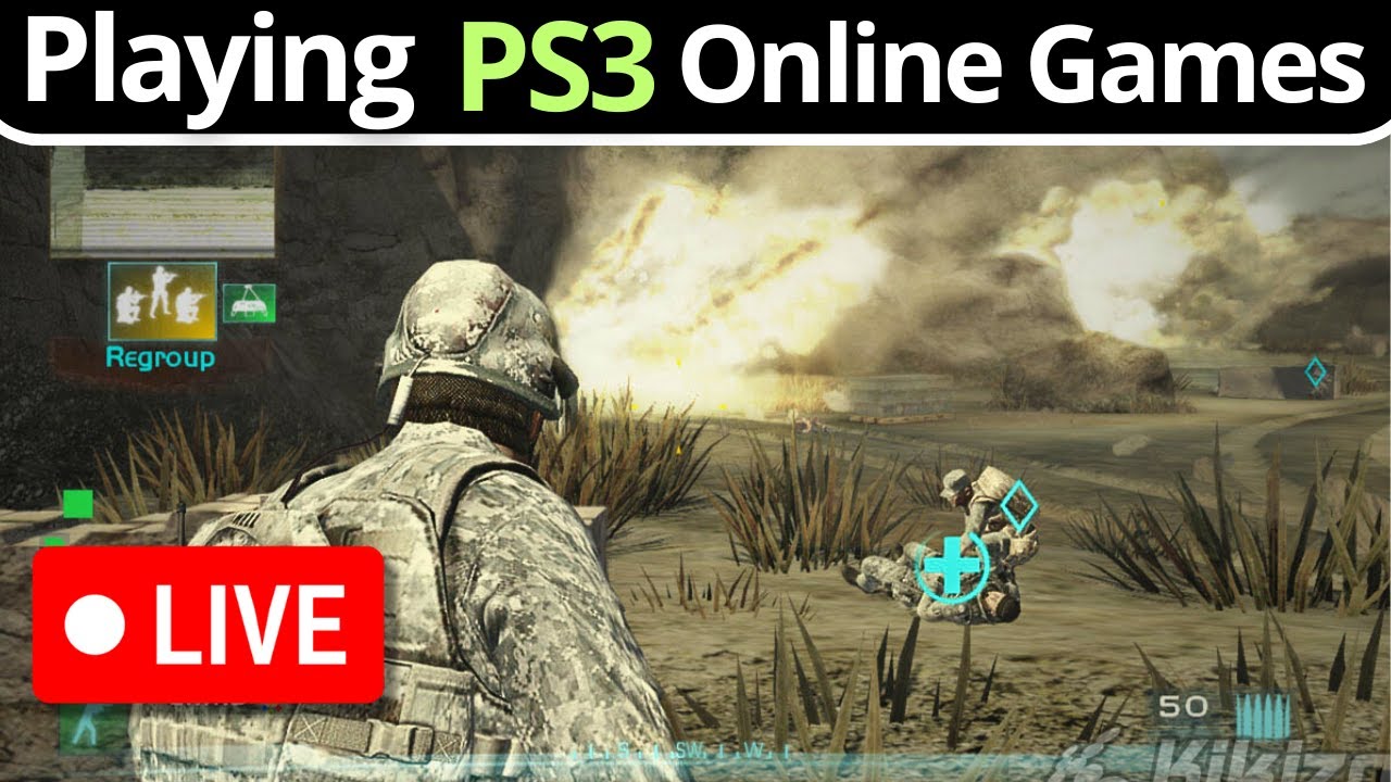 Playing PS3 Games Online With Viewers!!