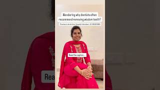 Wisdom tooth removal.. why??