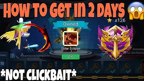 How to get new *Solar Eclipse* Sword effect in 2 days 🤔🤯|Tips & Tricks | Blockmango Bedwars