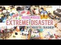 MY HOUSE IS TRASHED// EXTREME DISASTER //CLEAN WITH ME //CLEANING MOTIVATION//SAHM