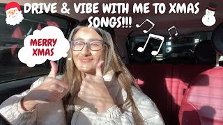 DRIVE WITH ME & MY FIAT 500 | VIBE WITH ME TO CHRISTMAS SONGS | ALICIA ASHLEY by Alicia Ashley 620 views 2 years ago 9 minutes, 14 seconds