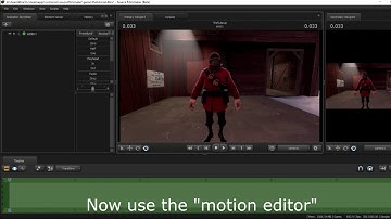 SFM Tutorial How to animate a model to a sequences