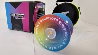New Rainbow Magic YoYo K1 Unboxing and Review. #yoyo #magicyoyo #yoyotricks