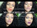 FAVOURITE LIP COMBOS | OMBRE LIP OPTIONS | THE STYLE CHEAPSKATE