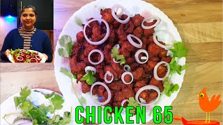 CHICKEN 65 RECIPE IN ENGLISH I EASY & CRISPY CHICKEN 65 I HOW TO MAKE DELICIOUS BONELESS CHICKEN 65