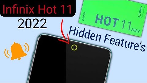 Infinix Hot 11 2022 Enable LED Notification Light | Infinix Hot 11 Hidden Features