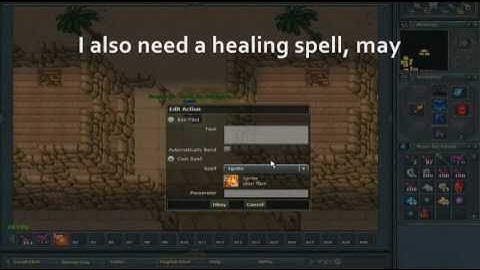 Tibia Flash TS [Testera] - Little video/tutorial about hotkeys