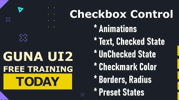 Guna UI2 Checkbox Control