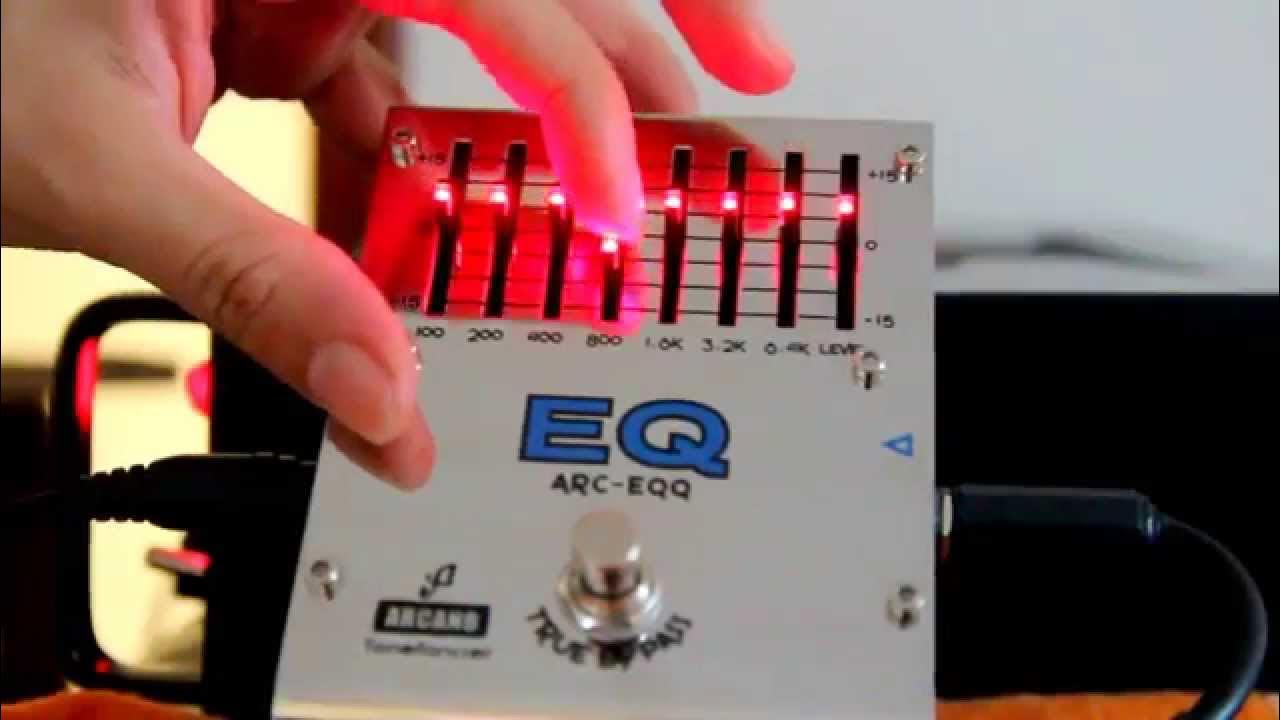 Review Pedal Arcano Equalizer ArcEqq / Biyang Eq7 YouTube