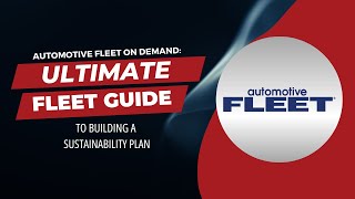 The Ultimate Fleet Guide to Building a Sustainability Plan