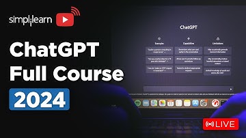 🔥 ChatGPT Full Course For 2024 | Complete ChatGPT Full Course | ChatGPT Tutorial | Simplilearn