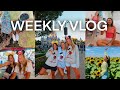 Girls trip in florida vlog disney day sunflower field and sleepover