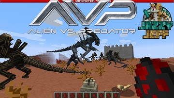 Aliens vs Predator Mod Showcase - Minecraft 1.7.10, 1.7.2 & 1.6.4