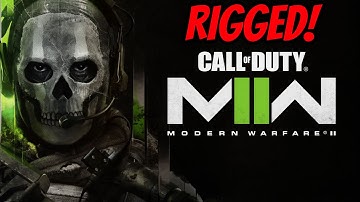 2 Minutes And 23 Seconds Of MW2 Being RIGGED! (SKILL BASED DAMAGE)