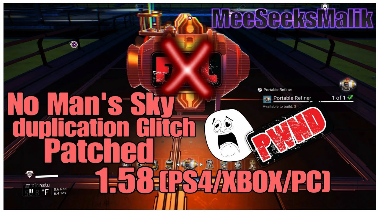 No Man's Sky duplication/Money Glitch Patched??? Upcoming 1.58 Patch ...