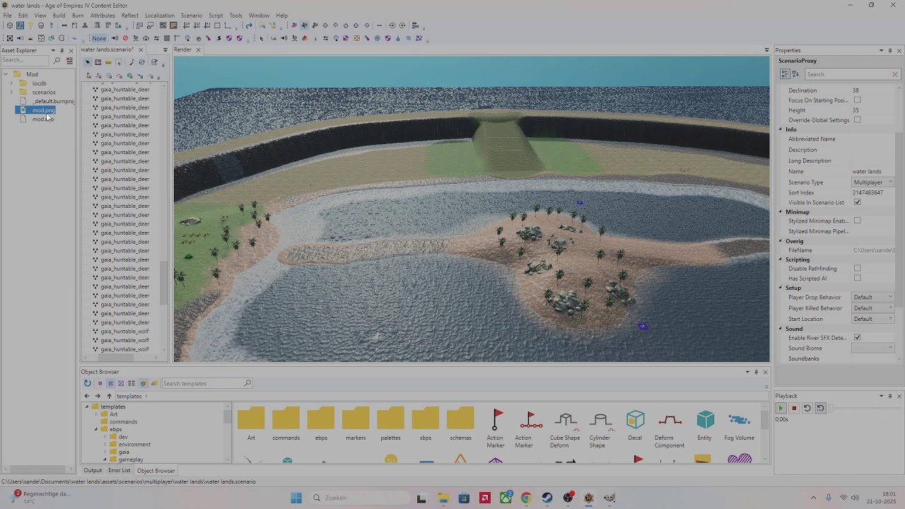 aoe 4 quick build a map in editor