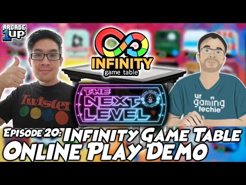 Arcade1Up Infinity Game Table - Online Play Demo w/ UrGamingTechie (The Next Level: Ep 20) from Kongs-R-Us