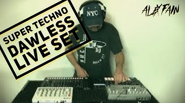 75 MINUTES TECHNO LIVE DAWLESS #MC707 #TR8S #TD3 #modelsamples