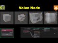Value Node - Geometry Nodes in Blender