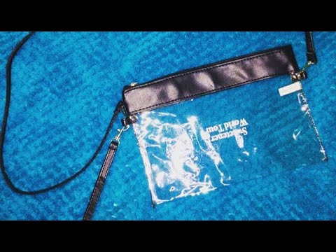 Unboxing Sweetener Tour Clear Wristlet