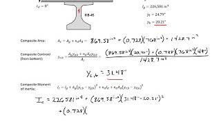 Prestressed Concrete Design - 9 - Example 3 - Composite Section Properties Wealth