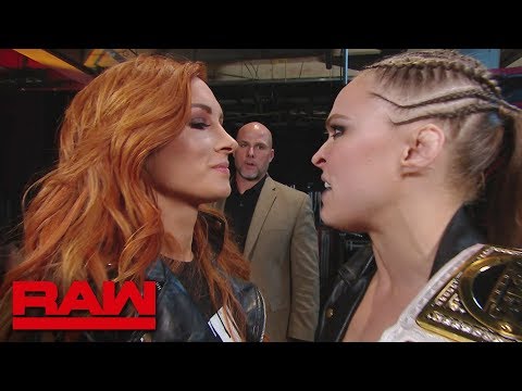 Becky Lynch is forced out of the arena: Raw, Feb. 4, 2019