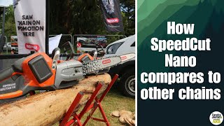 The Unbelievable Difference Oregons Speedcut Nano Makes To Chainsaws