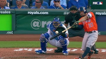 HOU@KC: Altuve hits a towering three-run dinger