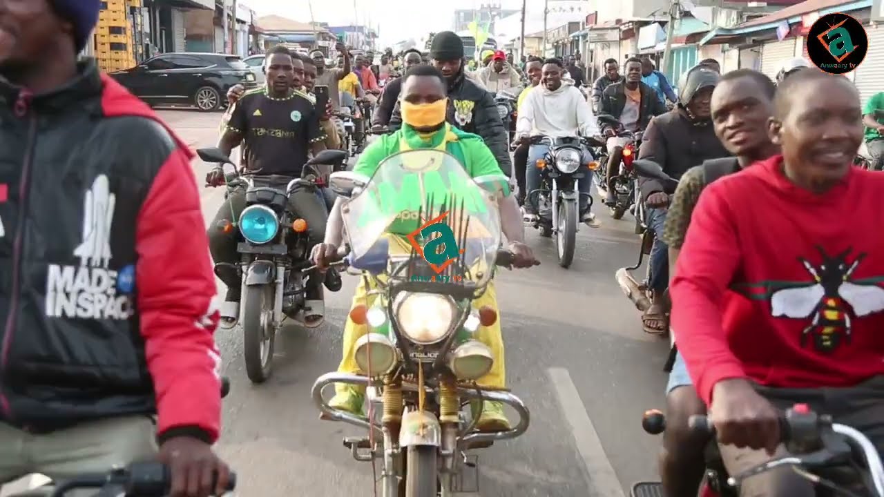 MAPOKEZI YA YANGA KIGOMA NI BALAA TAZAMA NYOMI LA WATU