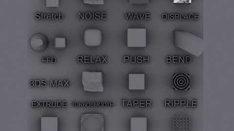 Introduction to Modifiers in 3ds max | modifiers in 3ds max | Basic Modifiers Autodesk 3ds Max