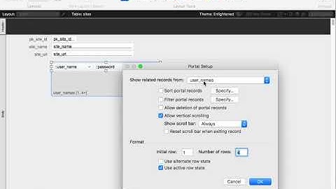 filemaker16 portal with fields from different tables