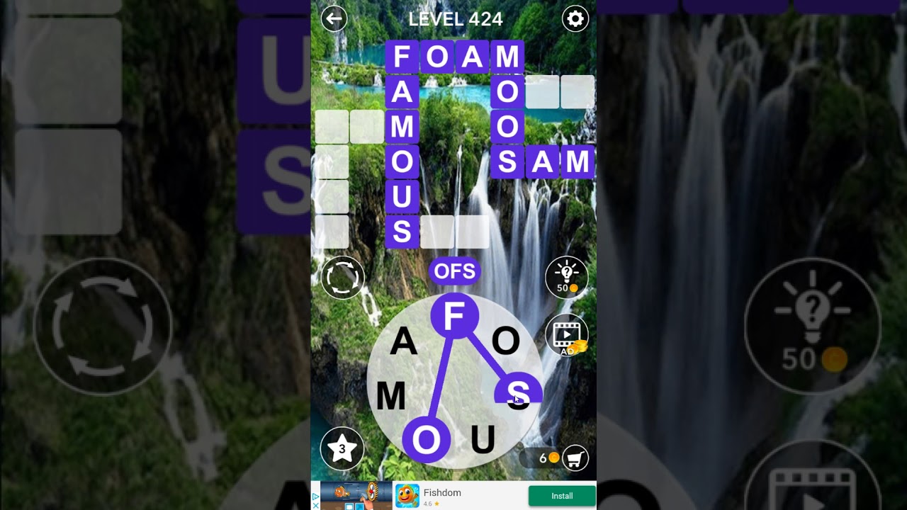 Word Crossword Search level 424