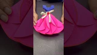 Paper frock #easy #paper #craft