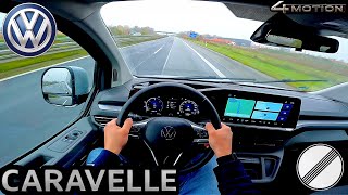 2025 Vw Caravelle 2.0 Tdi 4Motion 170Ps Topspeed & Test Drive Pov