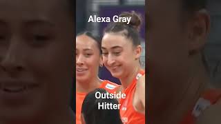 Alexa Gray Off The Block #volleyball