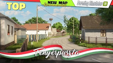 FS25 ★ TOP ★ NEW MAP "Fenyerpuszta" - Farming Simulator 25 New Map Review QHD