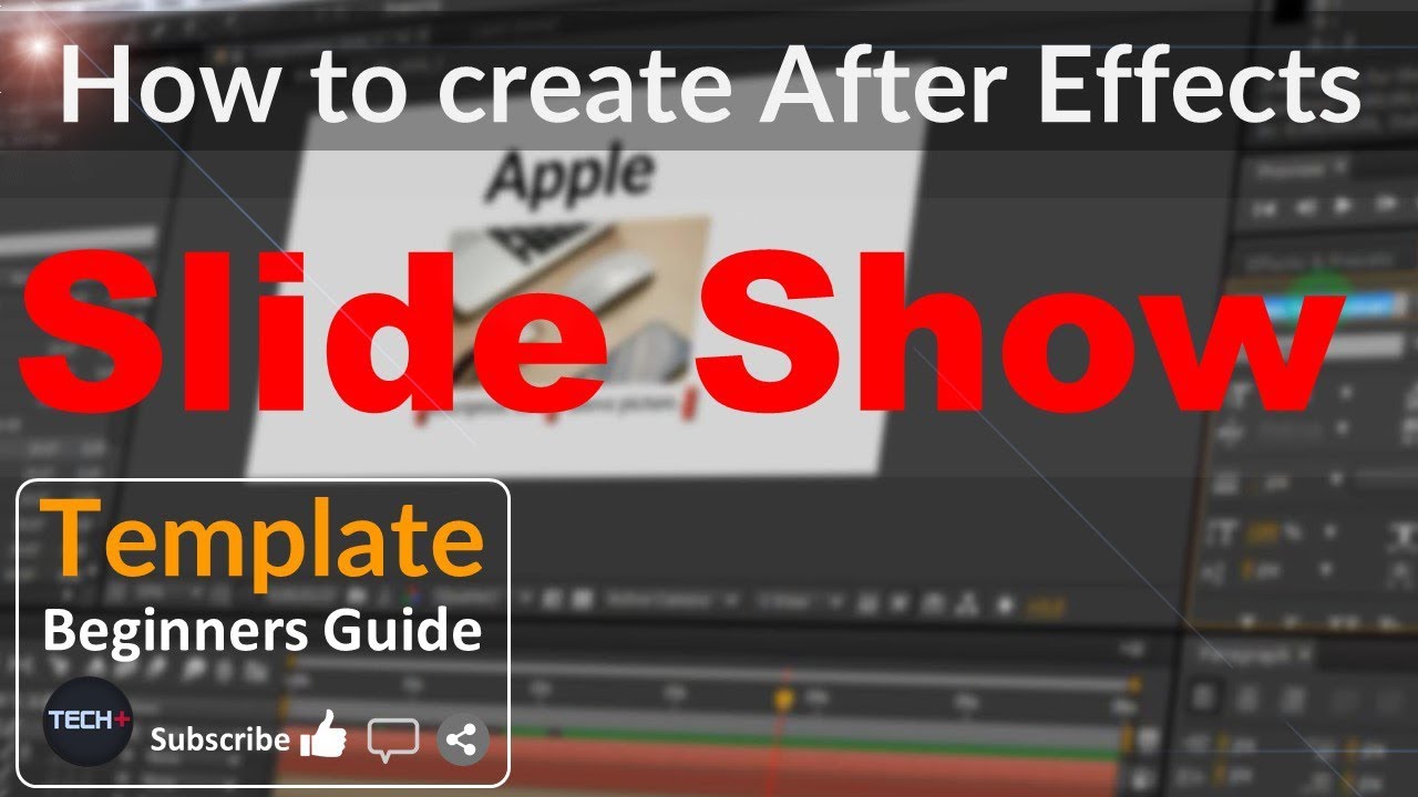 How To Create After Effects Slide Show Templates Youtube