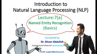 Lec-7(a):  NER - Basics