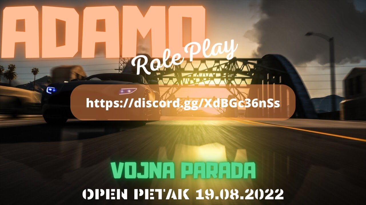 ADAMO RP - Kompaktan i unikatan SAMP server